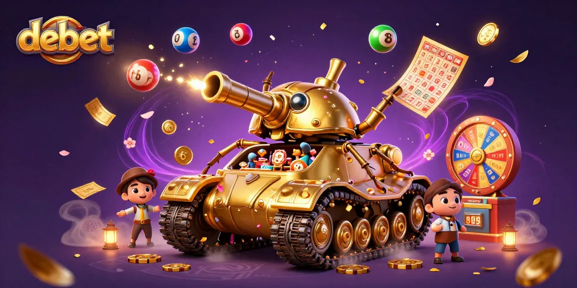 Experience thrilling gameplay with debet as a golden beetle tank brings dynamic lottery fun alive.