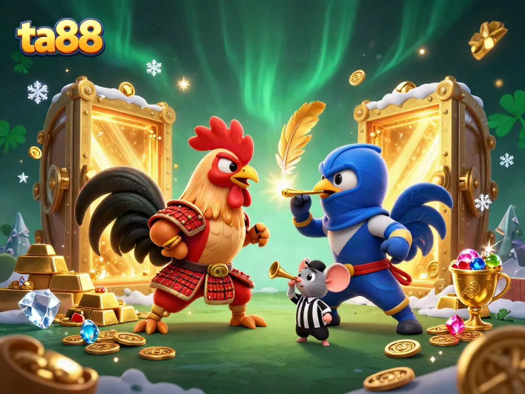 Experience thrilling cockfighting battles at ta88 with dynamic action and vibrant visual effects.