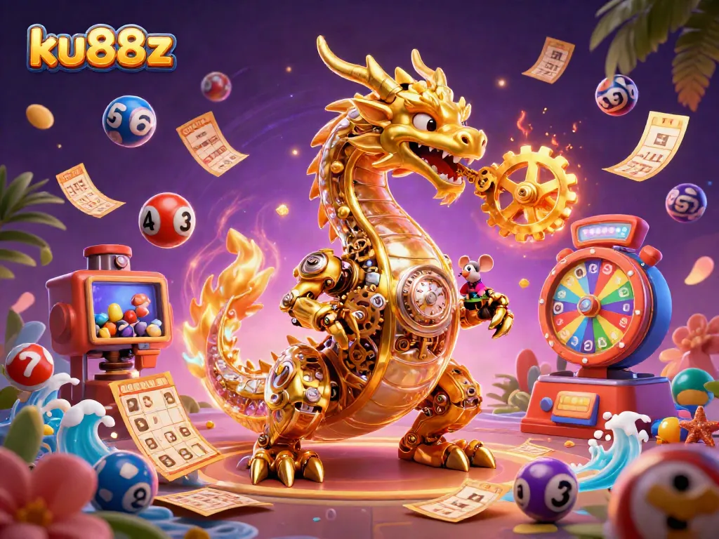 Engage with ku88z's thrilling casino experience featuring dynamic golden dragon and exciting lottery elements.